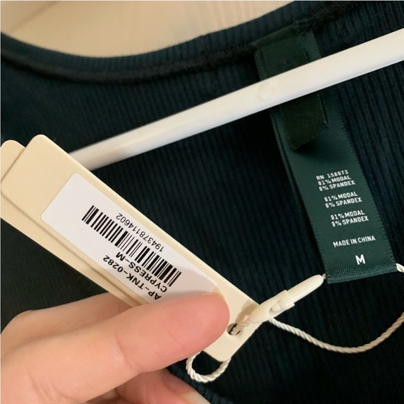 Skims Cypress Soft Lounge Tank Top - Picture 4 of 5